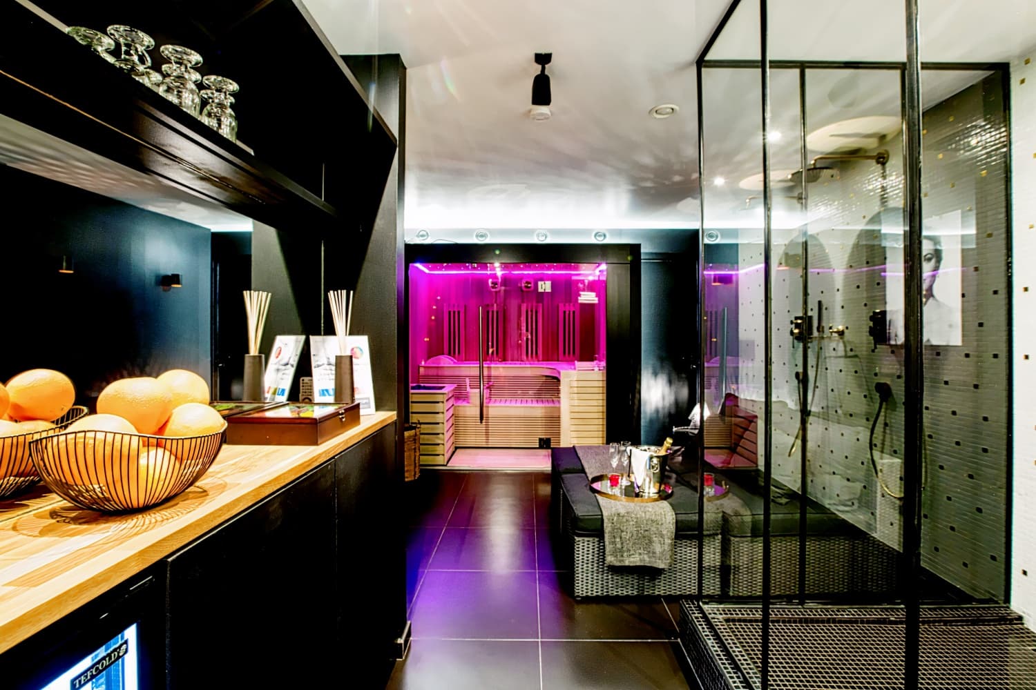 Chambre Jacuzzi Privatif Hôtel Esperance